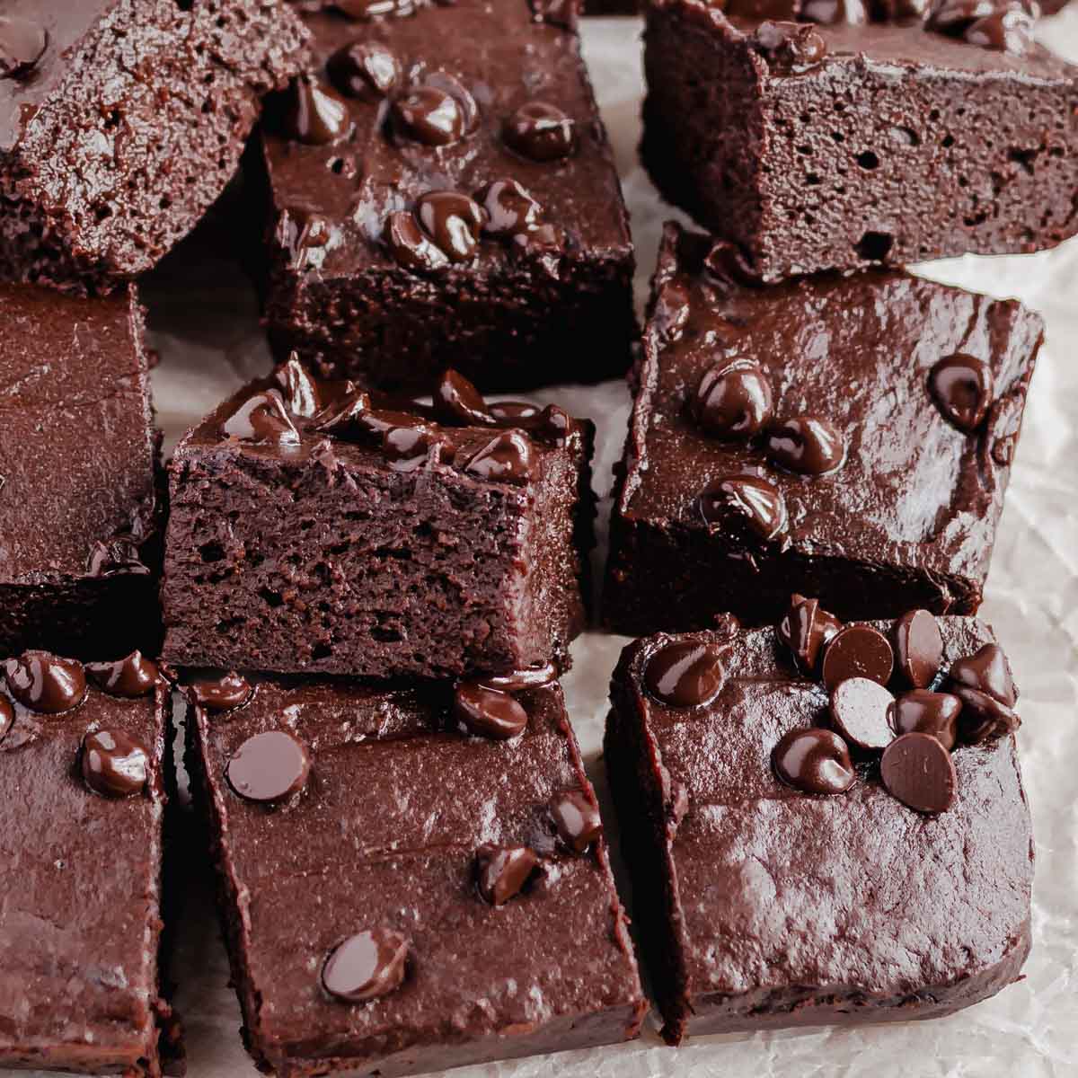 Gooey Sweet Potato Brownies