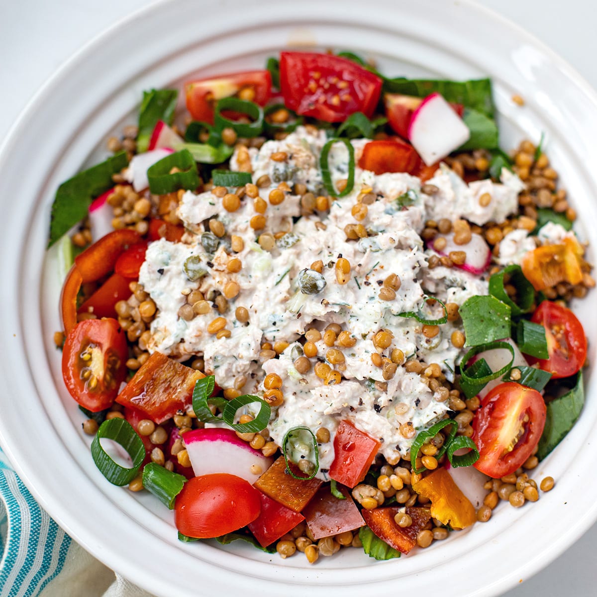Tuna Lentil Salad