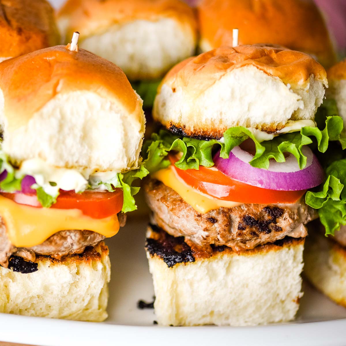 Turkey Burger Sliders