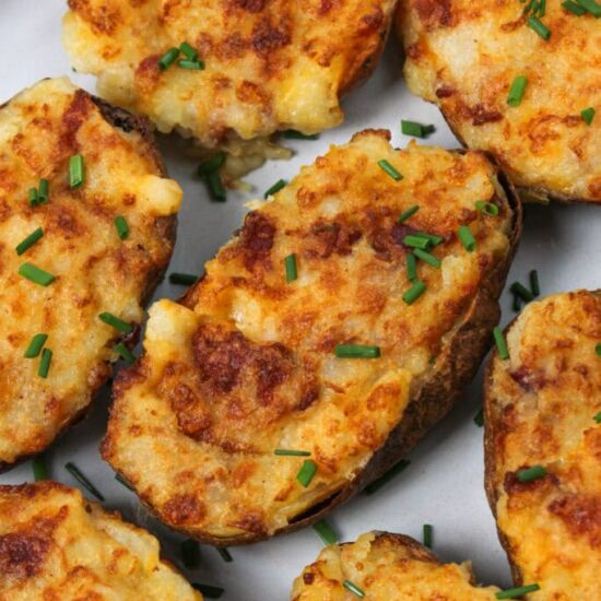 Air Fryer Twice Baked Potatoes