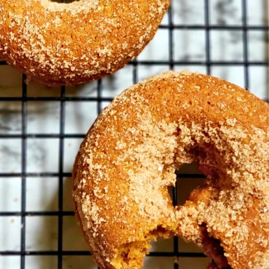 Pumpkin Spice Low Calorie Donut