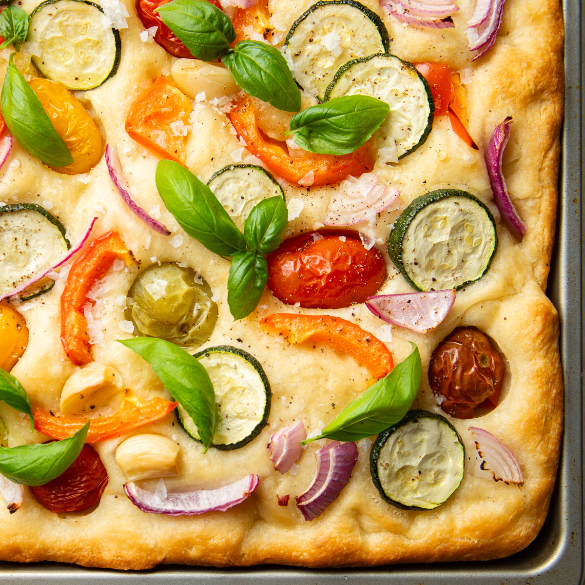 Vegetable Focaccia