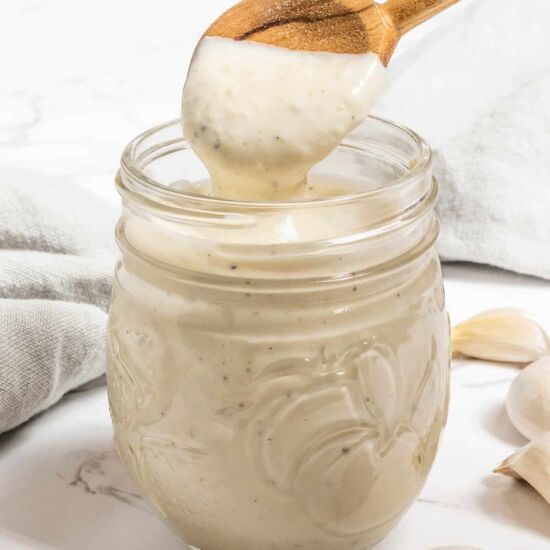 White Garlic Pizza Sauce