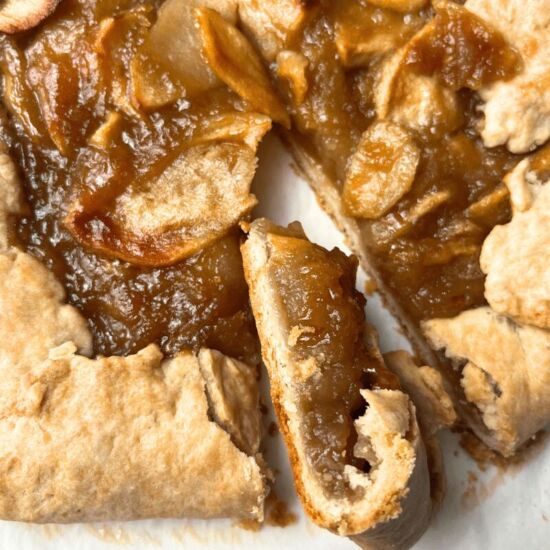 Sourdough Apple Galette