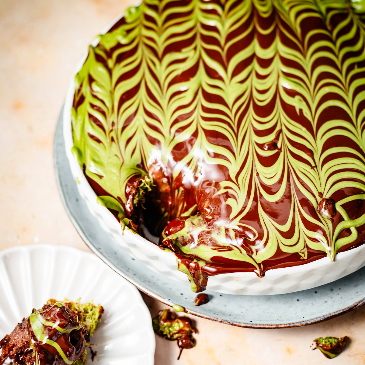 Dubai Chocolate Microwave Dessert