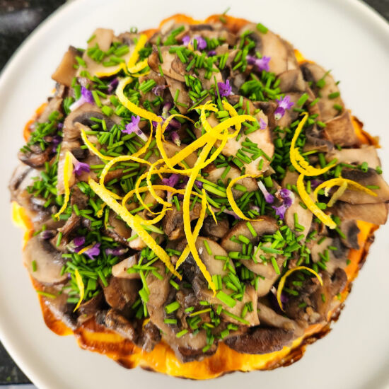 Savory Cheesecake with Pistachios