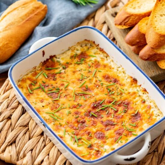Creamy Baked Ricotta Dip