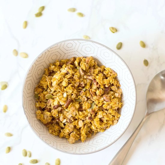 Pumpkin Maple Pecan Granola