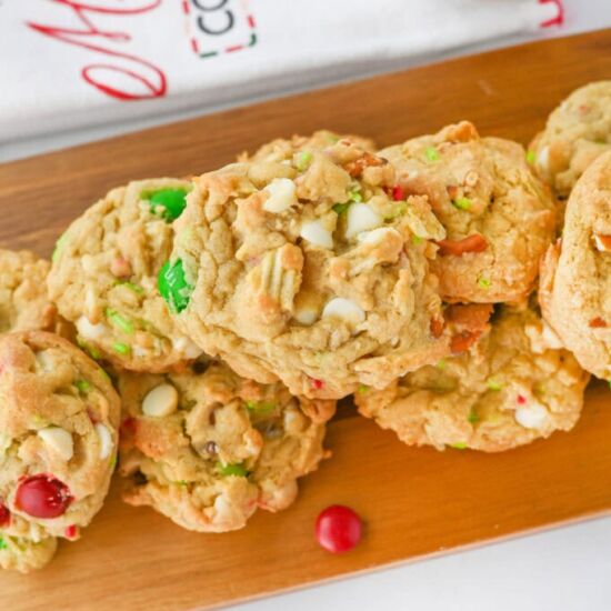 Christmas Kitchen Sink Cookies