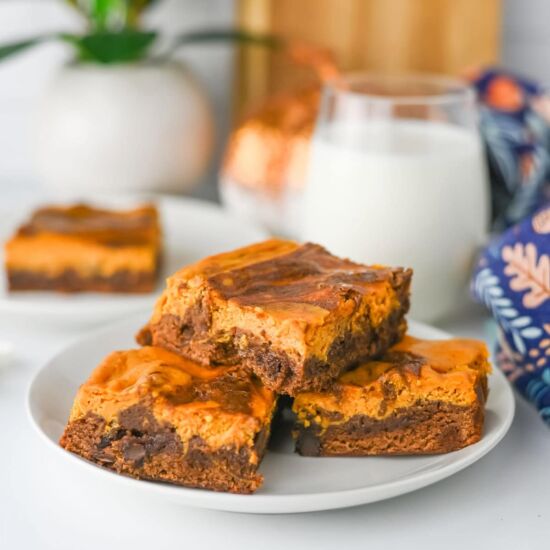 Pumpkin Spice Brownies