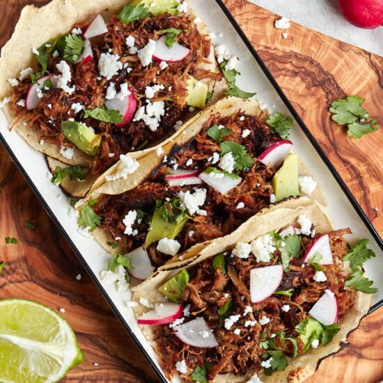 Leftover Pulled Pork Street Tacos
