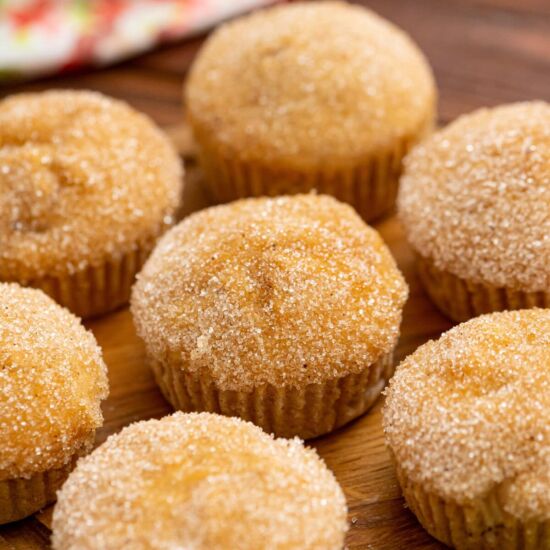 Snickerdoodle Apple Muffins