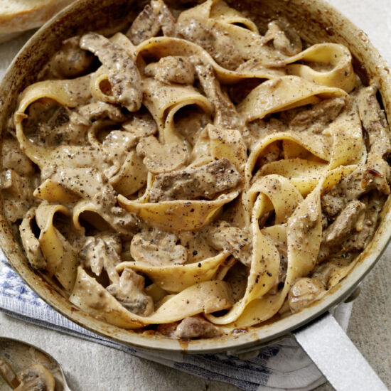 Beef Stroganoff From Leftovers