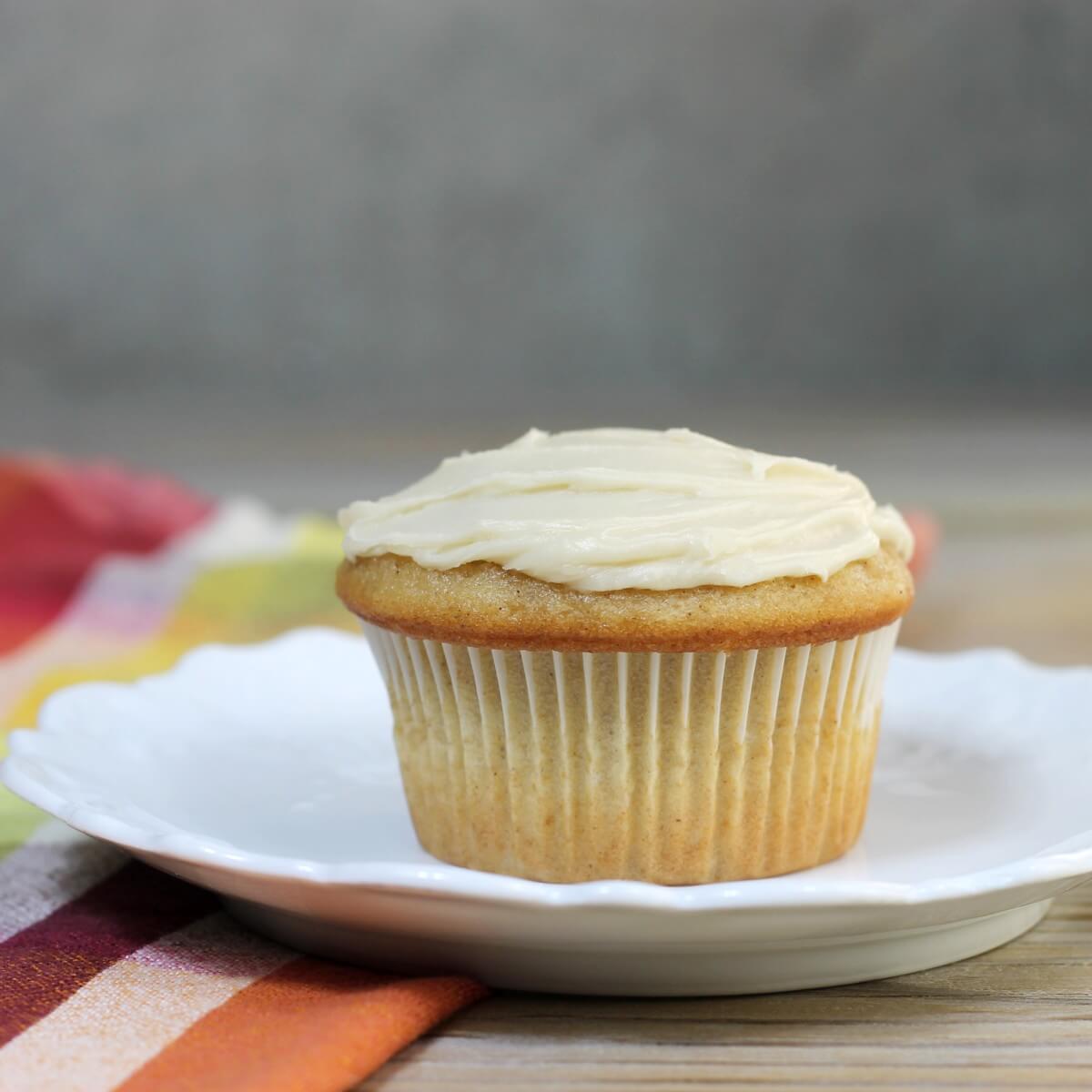 Spiced Apple Cupcakes