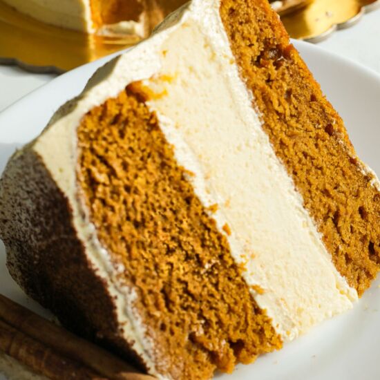 Pumpkin Cheesecake Cake