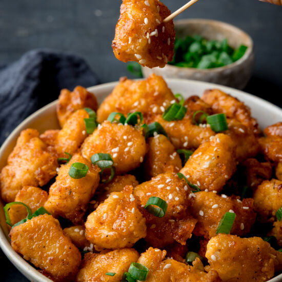Air Fryer Hot Honey Chicken Bites