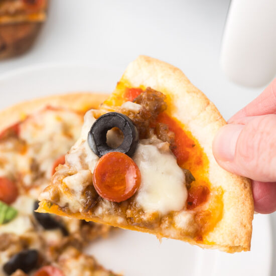 Air Fryer Mexican Pizza