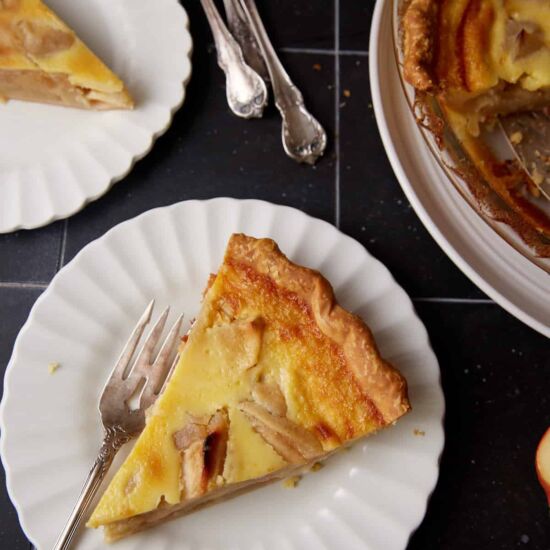 Apple Custard Pie