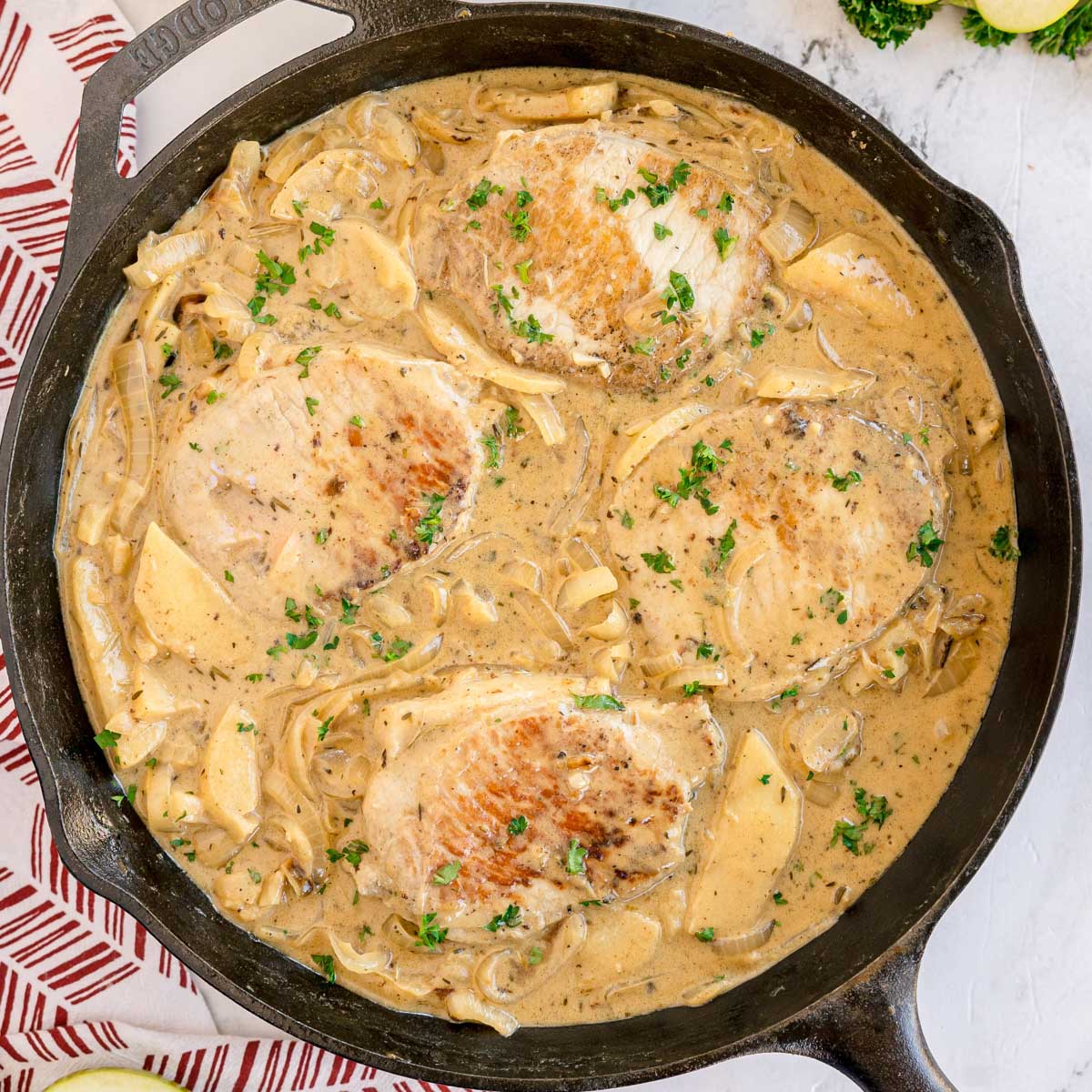 Apple Pork Chops