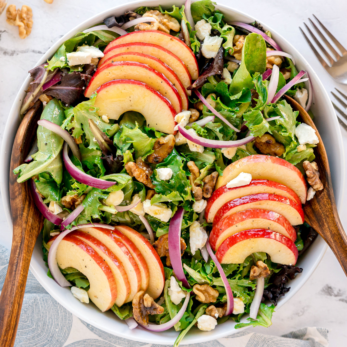 Apple Walnut Salad
