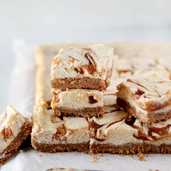 Apple Butter Cheesecake Bars