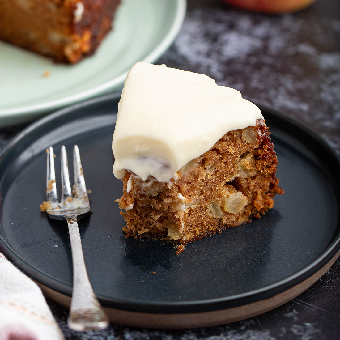 Apple Cake w/ Cream Cheese Frosting