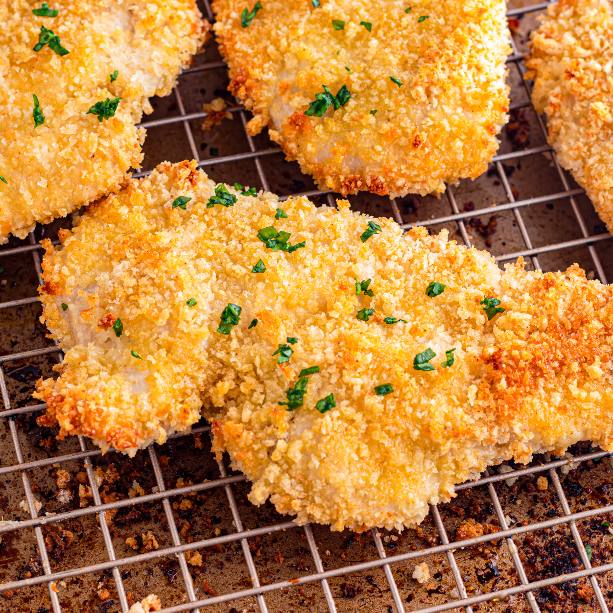 Baked Chicken Cutlets