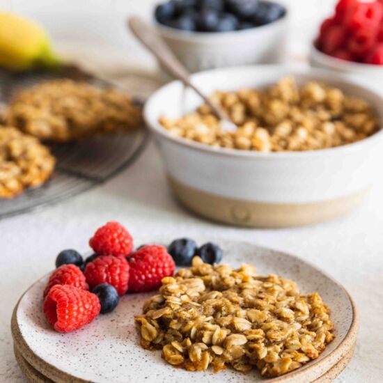 Banana Oat Cookies