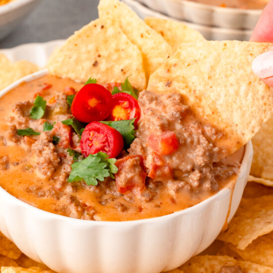 Beef Queso Dip