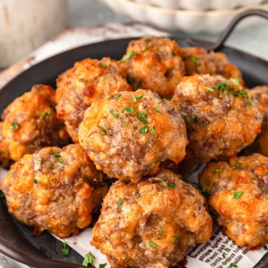 Bisquick Sausage Balls