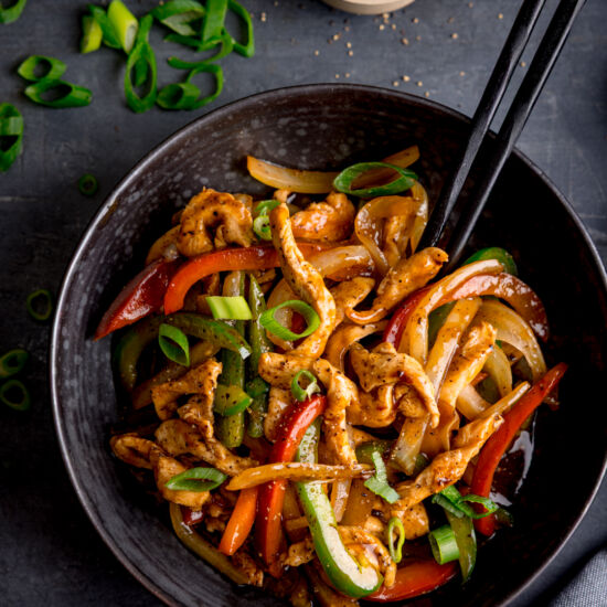 Black Pepper Chicken