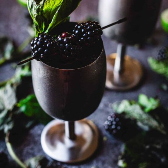 Blackberry Mint Mojito Mocktail