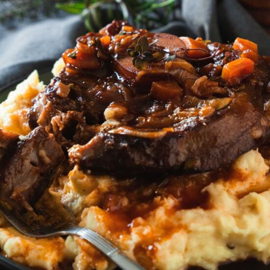 Braised Lamb Shoulder Chops