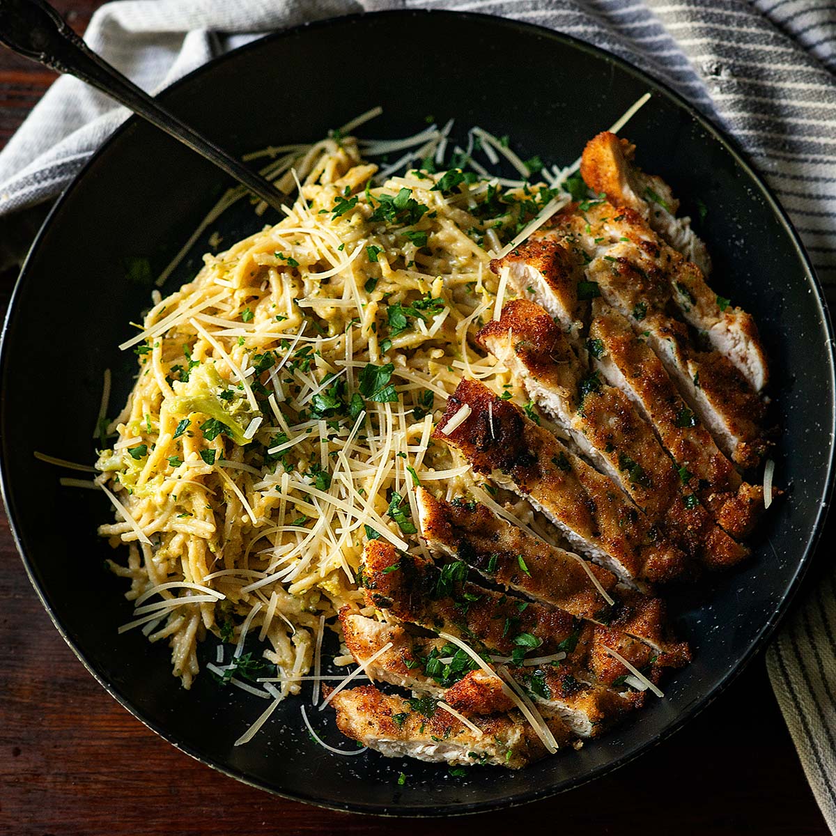 Broccoli Cheddar Chicken Pasta