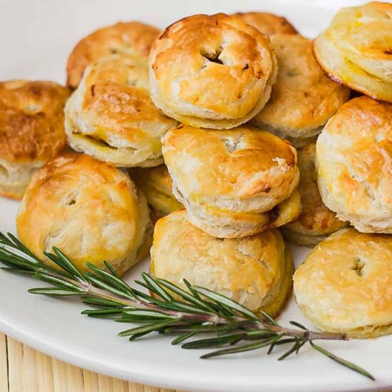 Pumpkin Puff Pastry Pockets