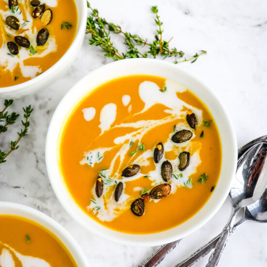 Carrot and Butternut Squash Soup