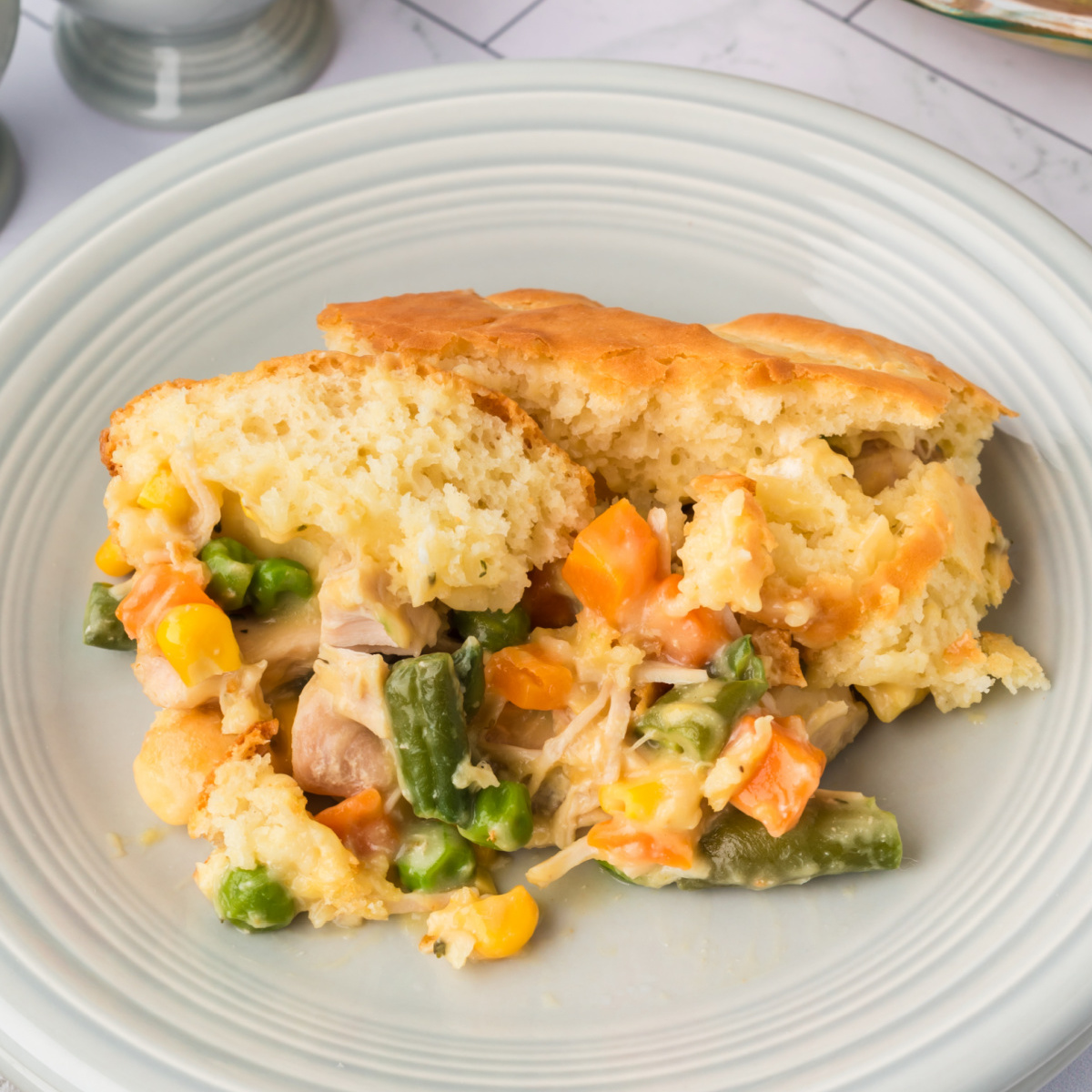 Chicken Biscuit Pot Pie