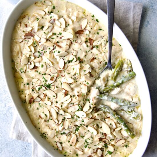 Chicken Divan with Asparagus