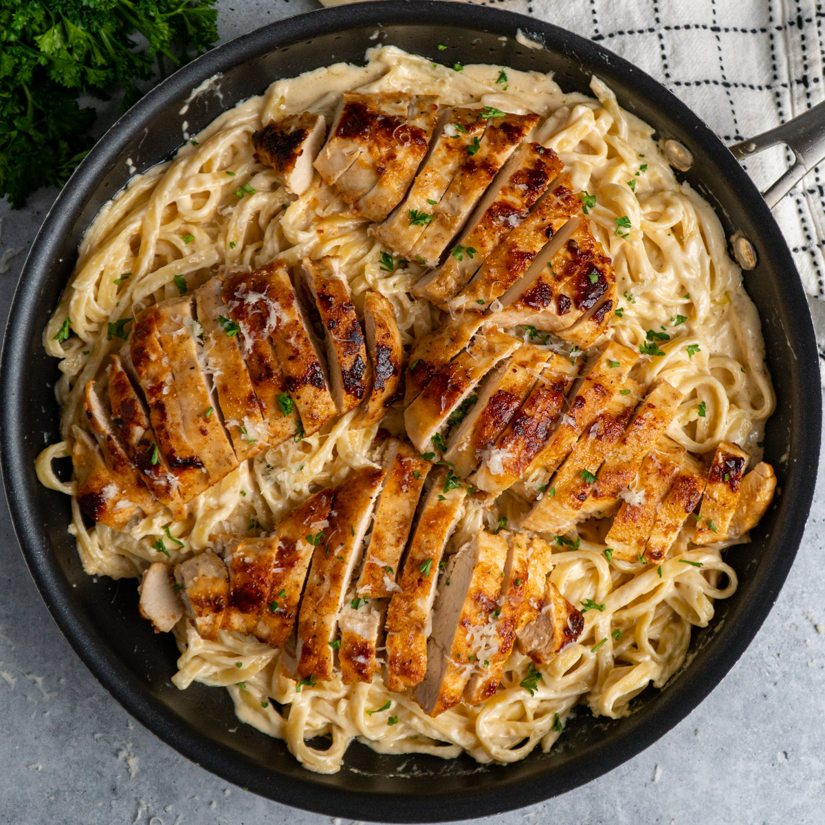 Chicken Fettuccine Alfredo