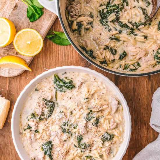 Chicken Florentine Soup