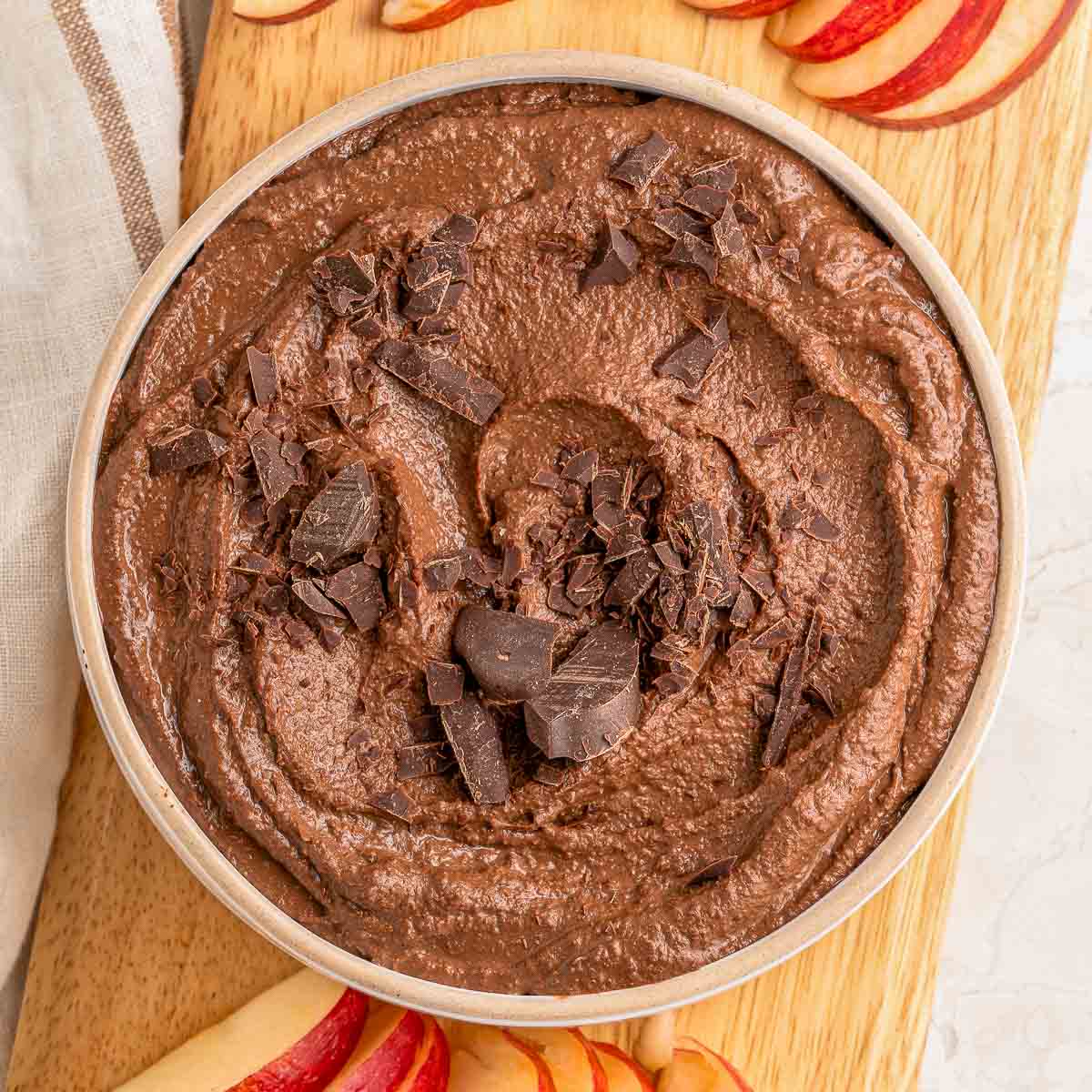 Easy Chocolate Hummus