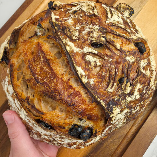 Cinnamon Raisin Sourdough Bread