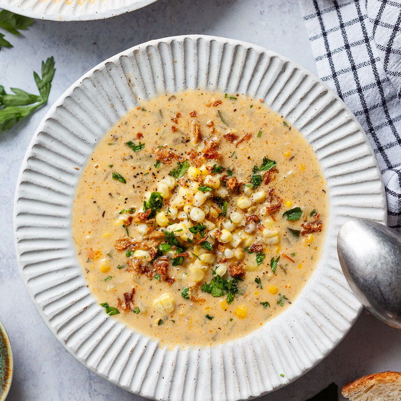 Coconut Milk Corn Chowder