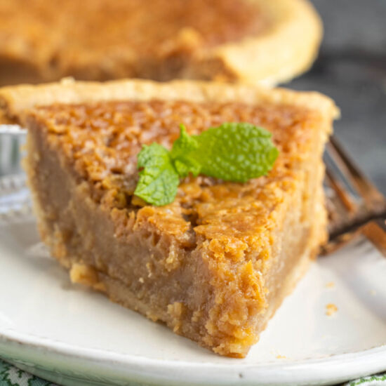 Cookie Butter Chess Pie
