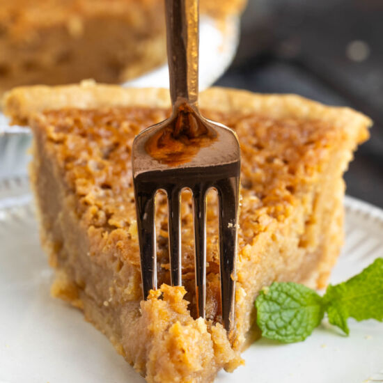 Cookie Butter Chess Pie