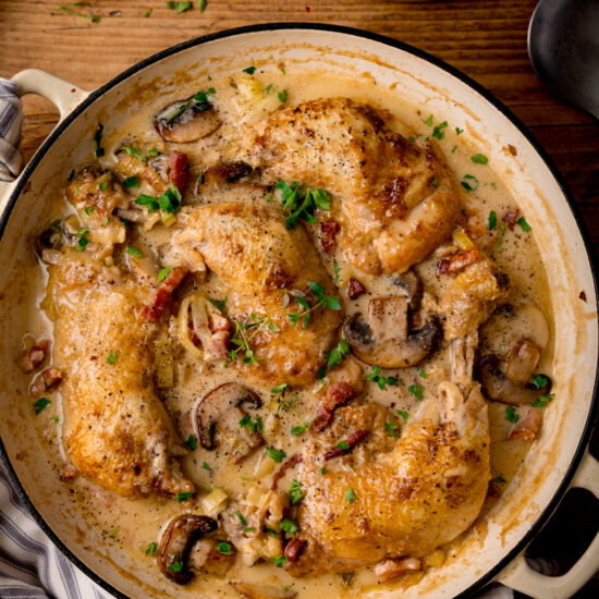 Coq au Vin Blanc