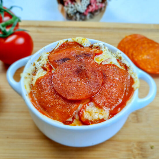 Cottage Cheese Pizza Bowl