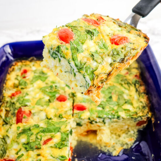 Cottage Cheese Egg Bake