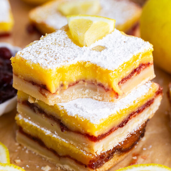 Cranberry Lemon Bars