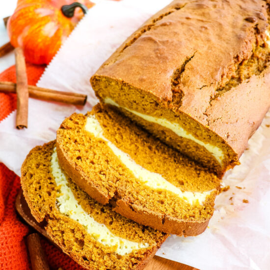 Cream Cheese Pumpkin Bread
